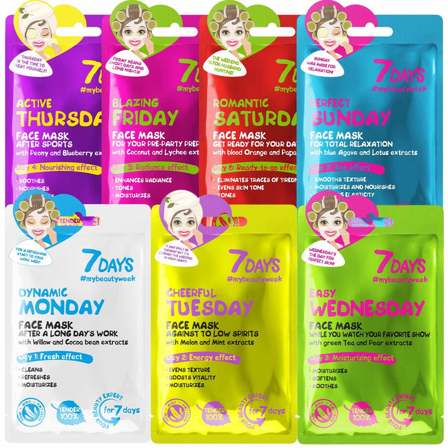7Days Masques visage de la semaine de beauté 28 g — Photo du produit 1