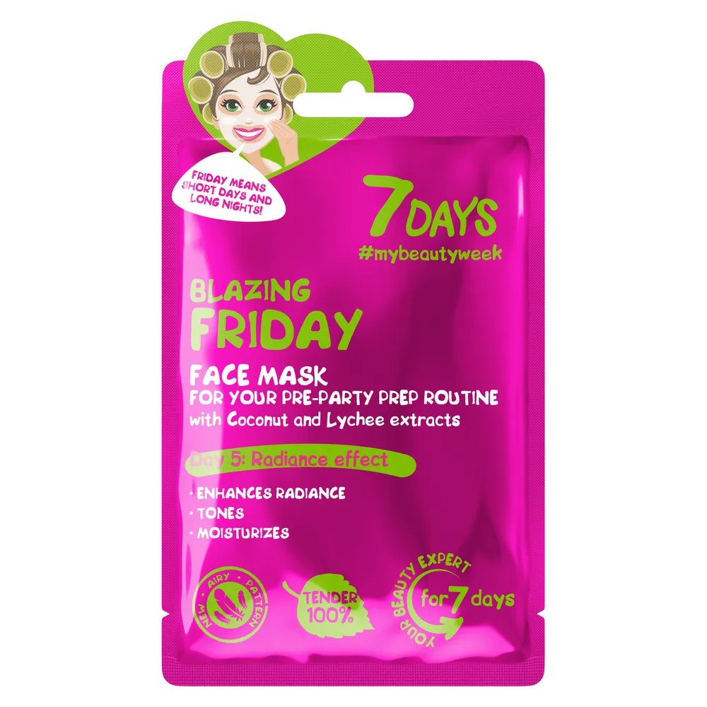 7Days Beauty Week Gesichtsmasken 28g — Produktbild 2