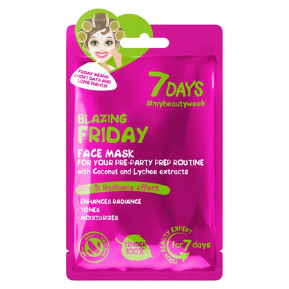 7Days Beauty Week Gesichtsmasken 28g — Produktbild 2