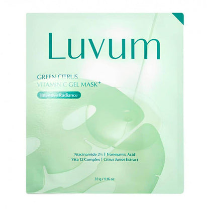 LUVUM Green Citrus Vitamin C Gel Mask — 5 Masks