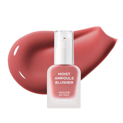 House of Hur Moist Ampoule Blusher — 03 Rose Brown – 20ml