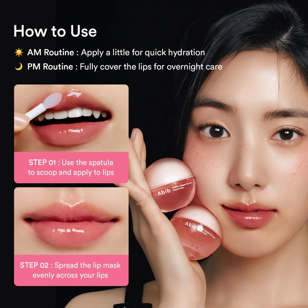 Abib PDRN Collagen Lip Mask Glazed Jelly 11g — product image 6
