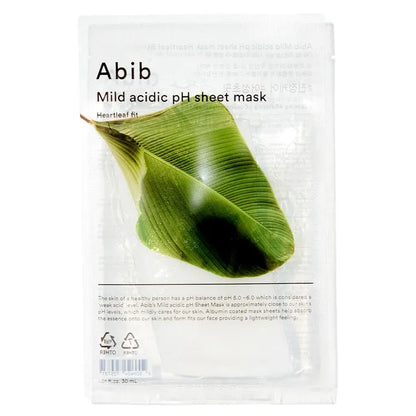 Abib Mild Acidic pH Sheet Heartleaf Fit Mask — Фото товара 6
