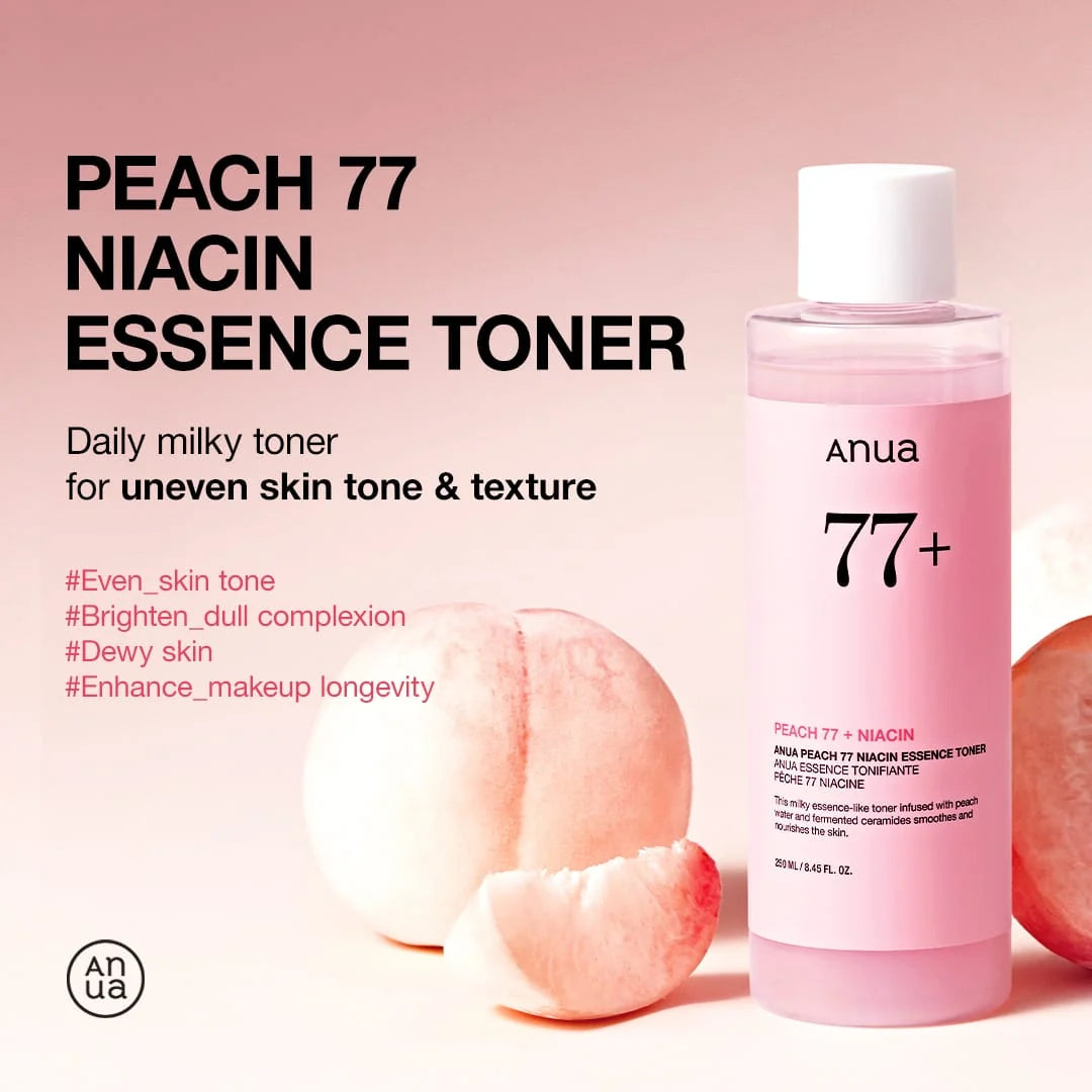 Anua Peach 77 Niacin Essence Toner 250ml — product image 2