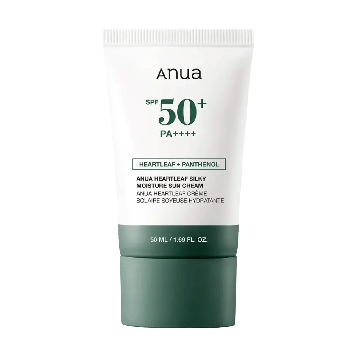 Anua Heartleaf Silky Moisture Sun Cream SPF50+PA++++ 50ml — 50ml