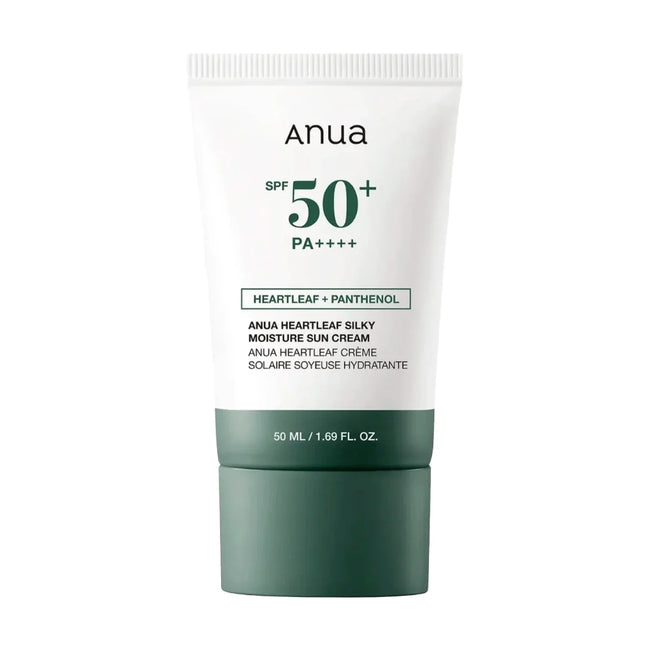 Anua Heartleaf Silky Moisture Sun Cream SPF50+PA++++ 50ml — 50ml