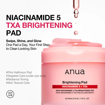 Anua Niacinamide 5 TXA Brightening Pad 60pcs — product image 2