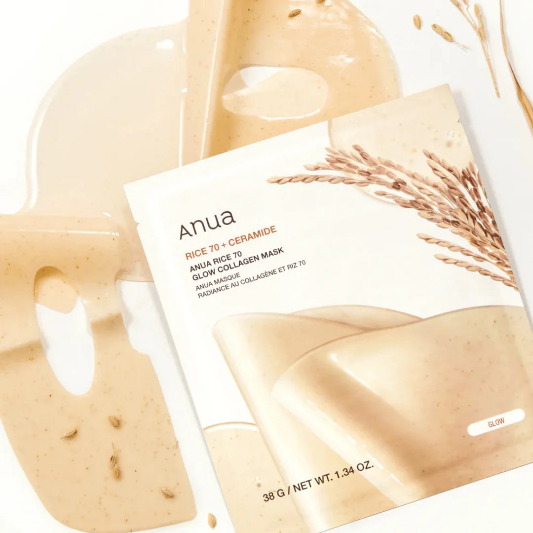 Anua Rice 70 Glow Collagen Mask — product image 4