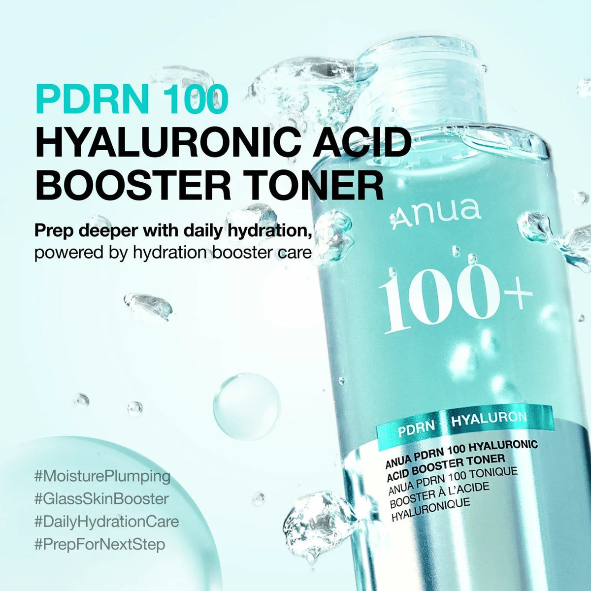 Anua PDRN 100 Hyaluronic Acid Booster Toner 250ml — product image 3