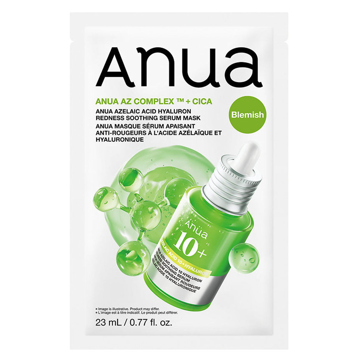Anua Azelaic Acid Hyaluron Redness Soothing Serum Mask 23ml — 23ml