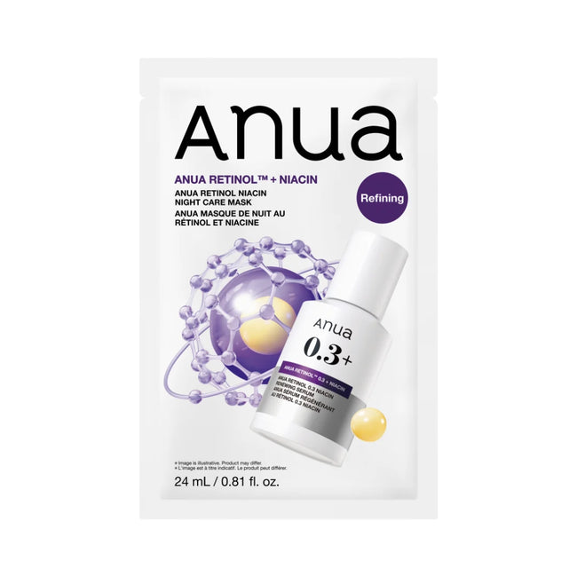 Anua Retinol Niacin Night Care Mask 24ml — 24ml