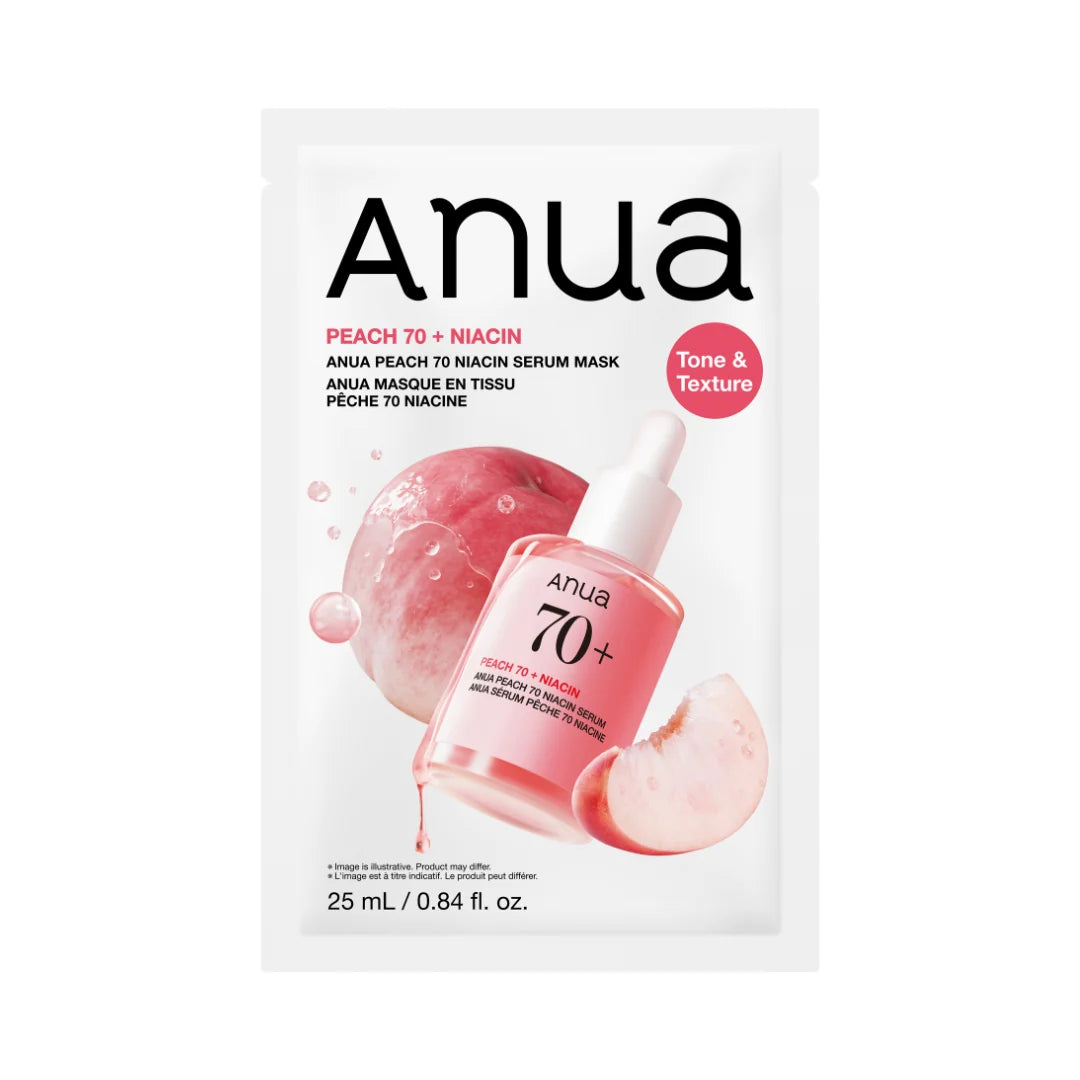 Anua Peach 70% Niacin Serum Mask 25ml — 25ml