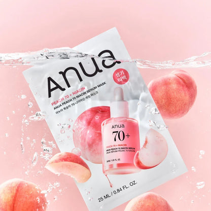 Anua Peach 70% Niacin Serum Mask 25ml — product image 2