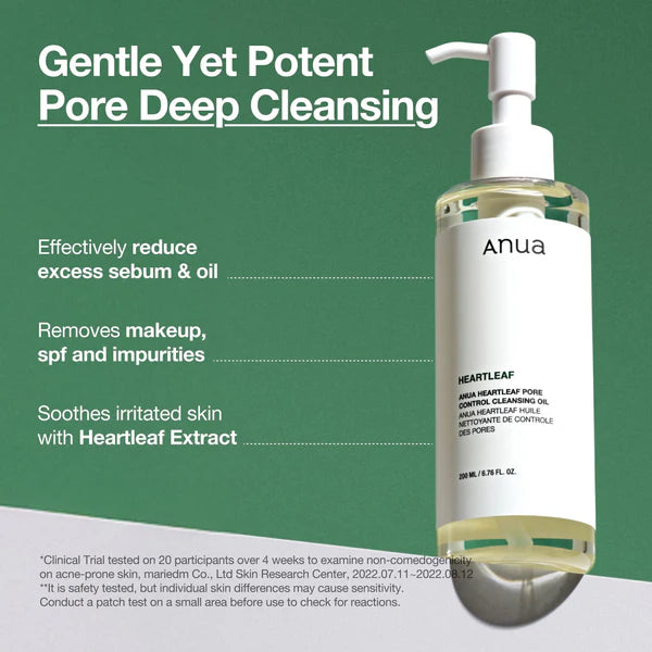 Anua Heartleaf Pore Control Cleansing Oil 200ml — product image 3