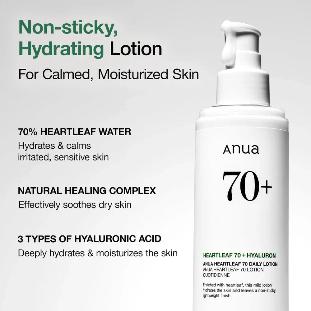 Anua Heartleaf 70% Daily Lotion 200ml — product image 3