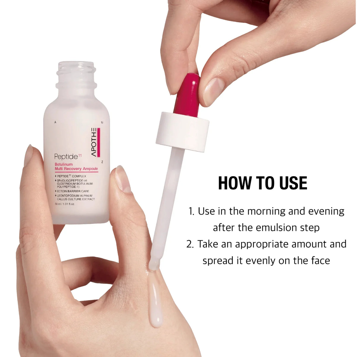 Apothe Peptide 11 Botulinum Multi Recovery Ampoule 30ml — product image 2