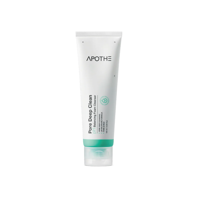 Apothe Pore Deep Clean pH Balancing Foam Cleanser 120ml — 120ml