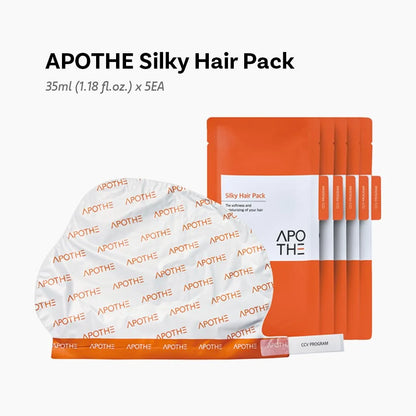 Apothe Silky Hair Pack — 5 Masks