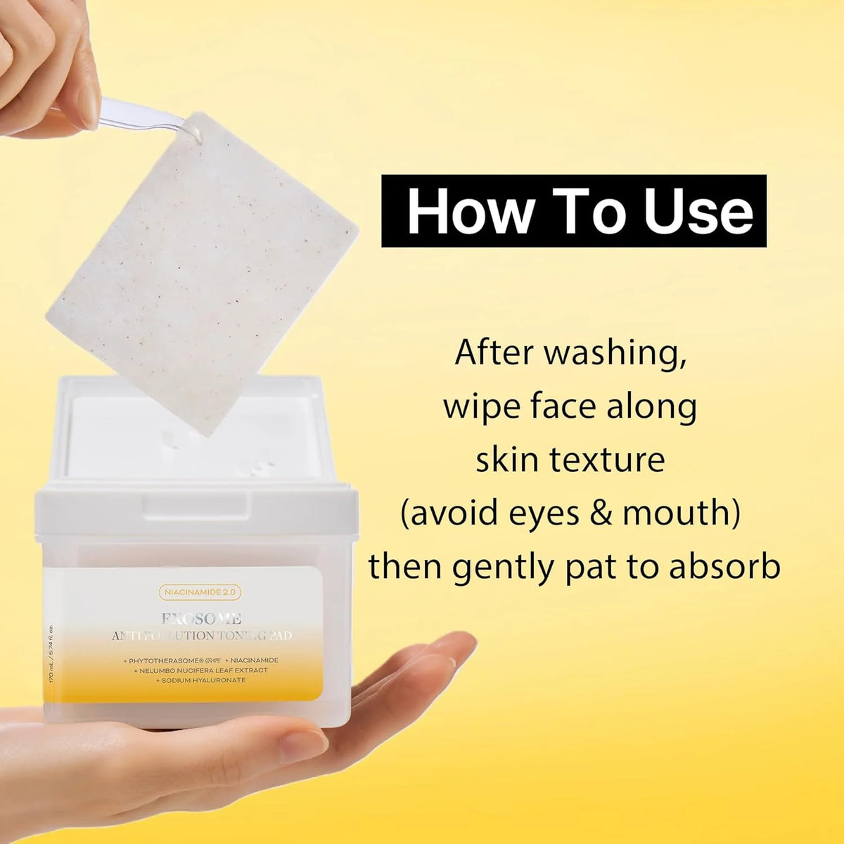 Apothe Exosome Anti Pollution Toning Pad 170ml — product image 2