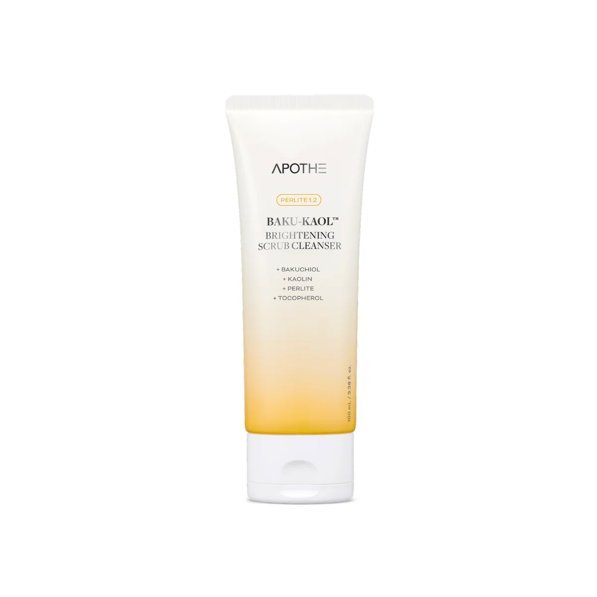 Apothe Baku Kaol Brightening Scrub Cleanser 100ml — 100ml