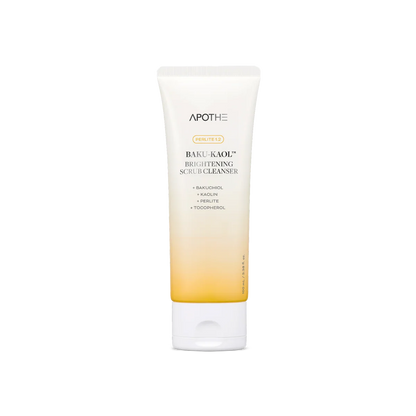 Apothe Baku Kaol Brightening Scrub Cleanser 100ml — 100ml