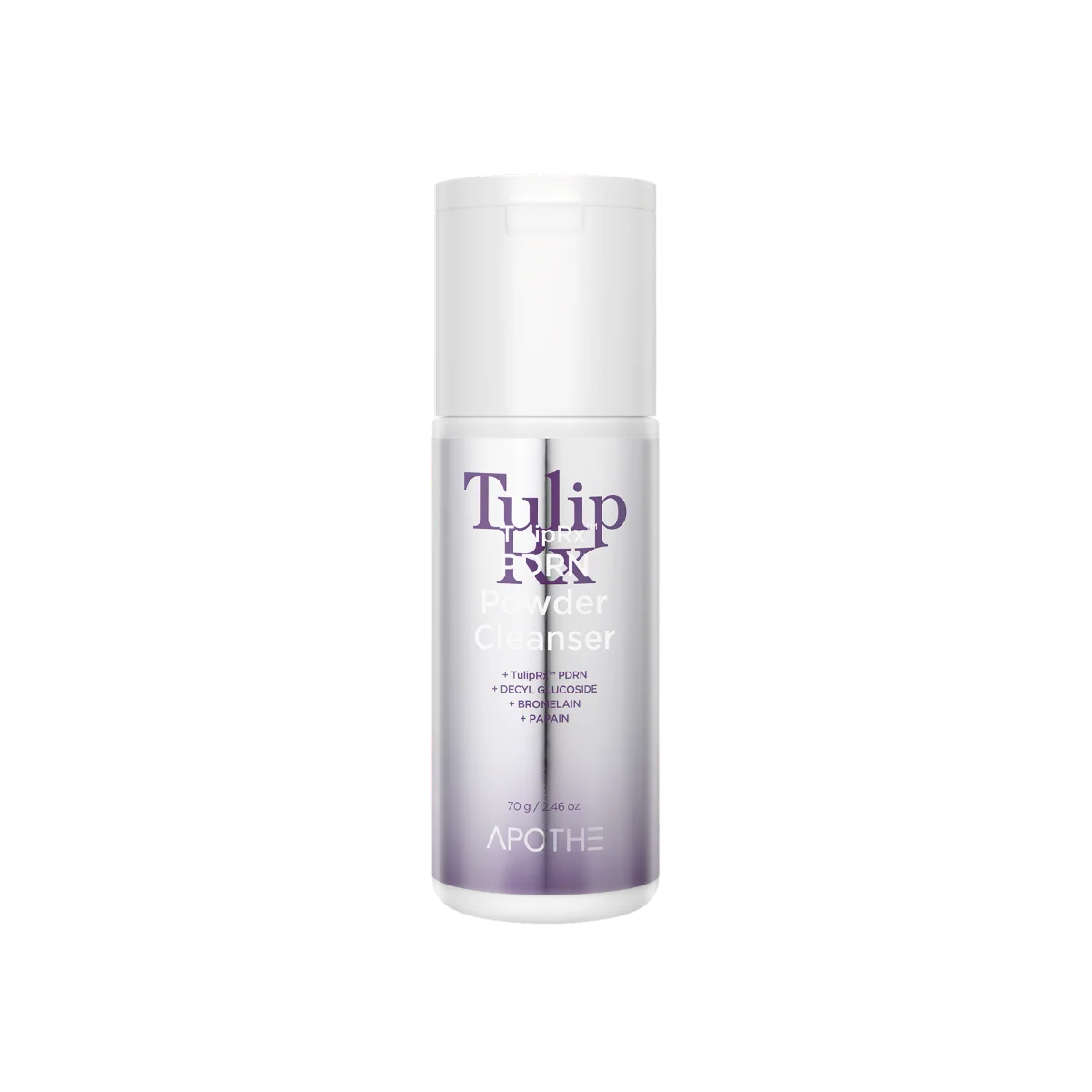 Apothe Tulip Rx PDRN Powder Cleanser 70g — 70g