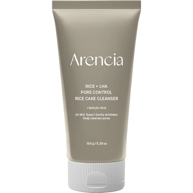 Arencia Rice + LHA Pore Control Rice Cake Cleanser 150g — 150g