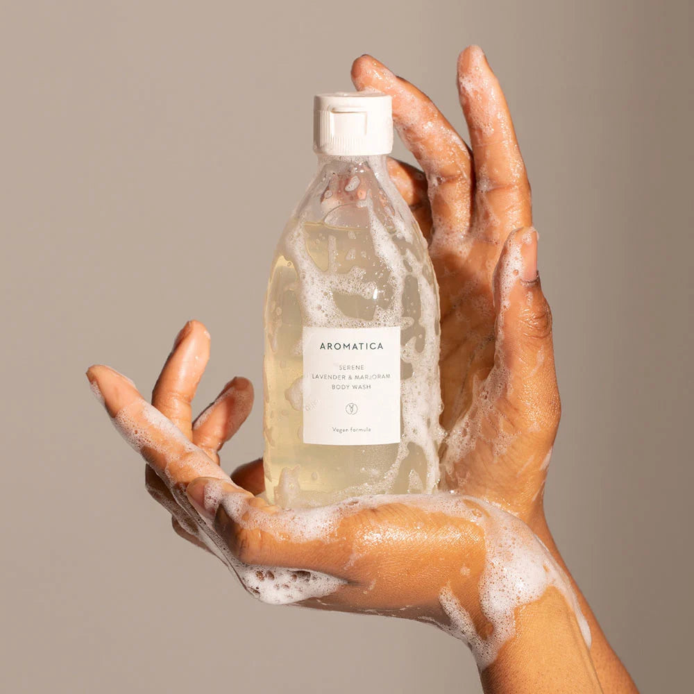 Aromatica Serene Lavender&Marjoram Body Wash 300ml — product image 2