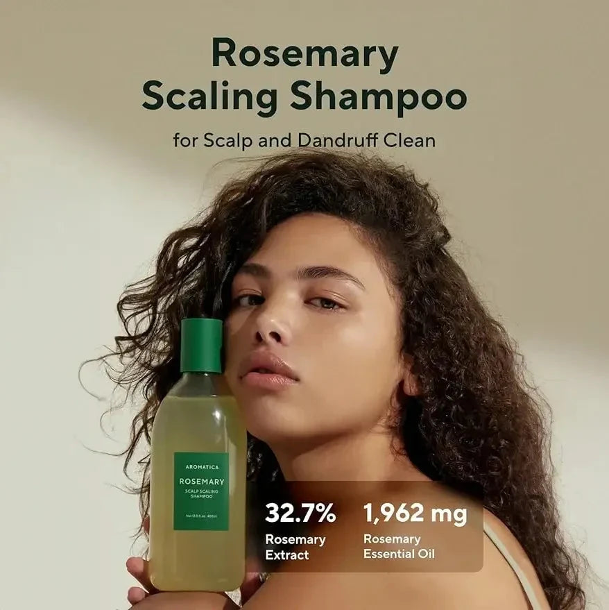 Aromatica Shampooing pour pétoncles de romarin 400 ml — Photo du produit 2