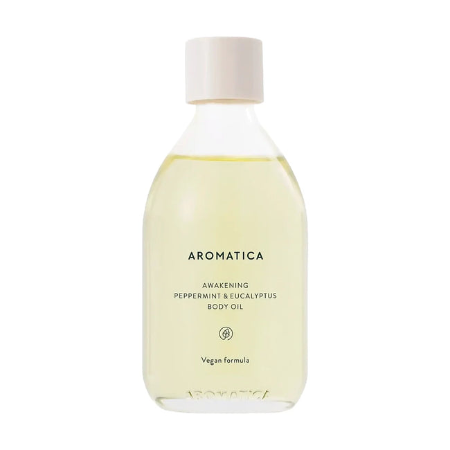 Aromatica Éveil menthe poivrée et huile corporelle d'eucalyptus 100 ml — Photo du produit 1