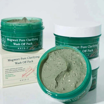 Axis Y Mugwort Pore Clarifying Wash Off Pack 100ml — product image 3