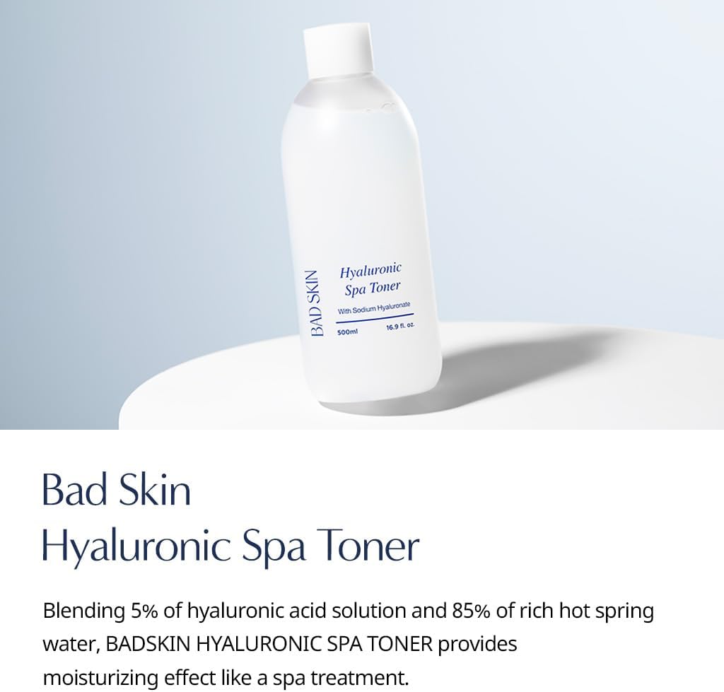 Bad Skin Hyaluronic Spa Toner — 500ml