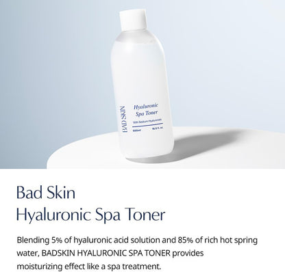 Bad Skin Hyaluronic Spa Toner — 500ml
