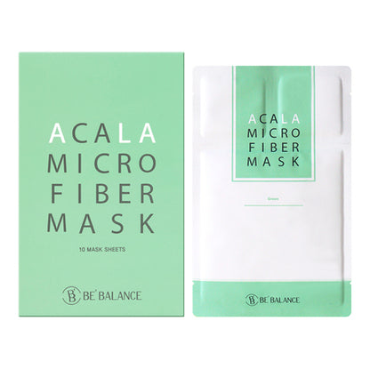 BE BALANCE Acala Micro Fiber Mask 3 Steps — 1 Mask