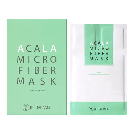 BE BALANCE Acala Micro Fiber Mask 3 Steps — 1 Mask