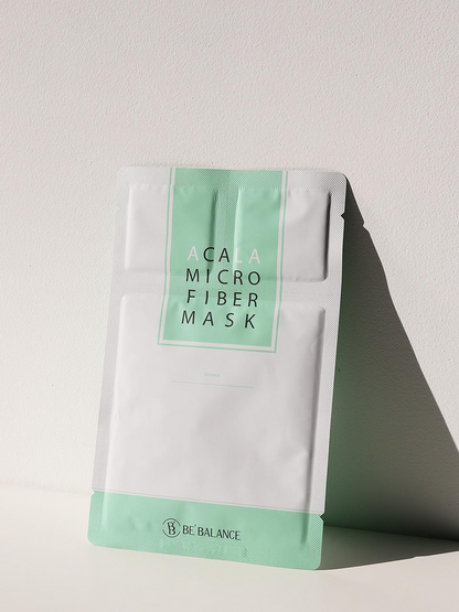 BE BALANCE Acala Micro Fiber Mask 3 Steps — 10 Masks