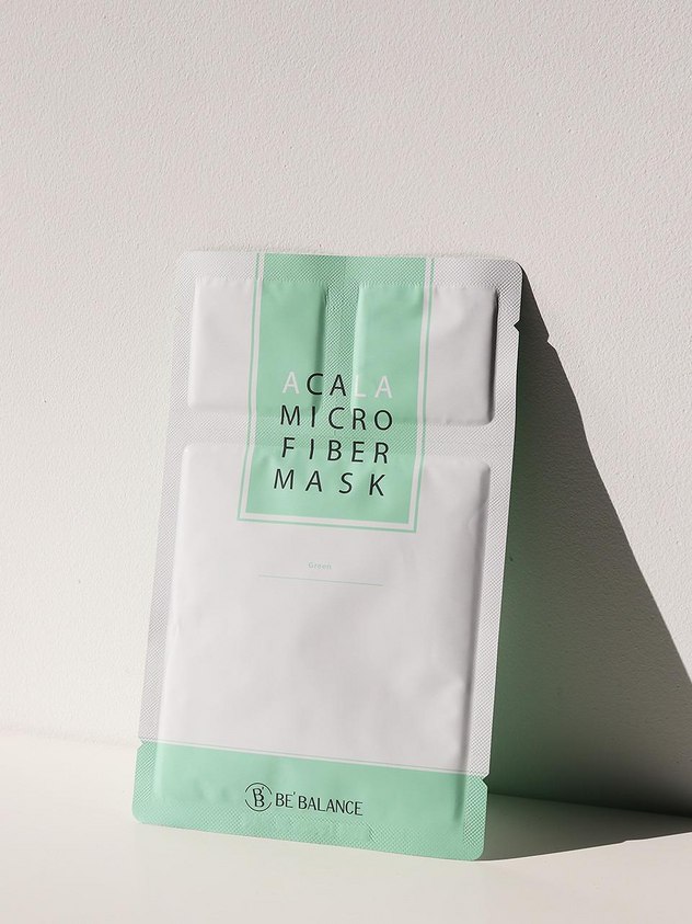 BE BALANCE Acala Micro Fiber Mask 3 Steps — 10 Masks