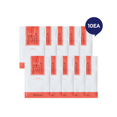 BE BALANCE Salmon DA Micro Fiber Mask 3 Steps — product image 2