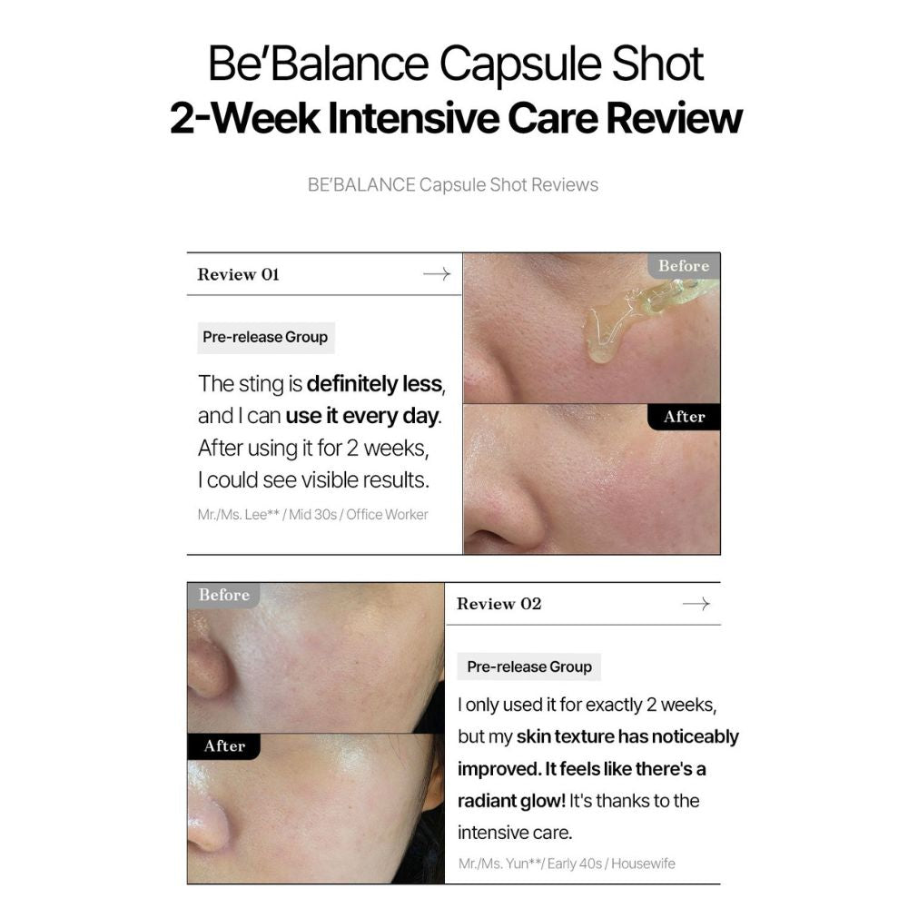 BE BALANCE Clear Capsule Shot Ampoule 30ml — product image 2