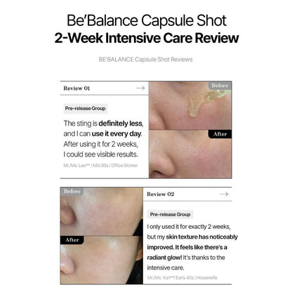 BE BALANCE Clear Capsule Shot Ampoule 30ml — product image 2