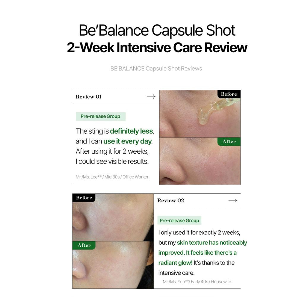 BE BALANCE Relief Capsule Shot Serum 30ml — product image 3