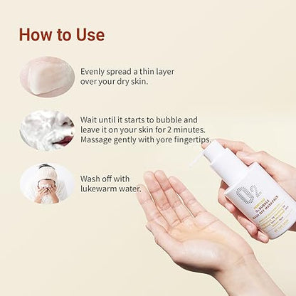 Be The Skin Heartleaf O2 Bubble Wash Off Mask Pack 120g — product image 6