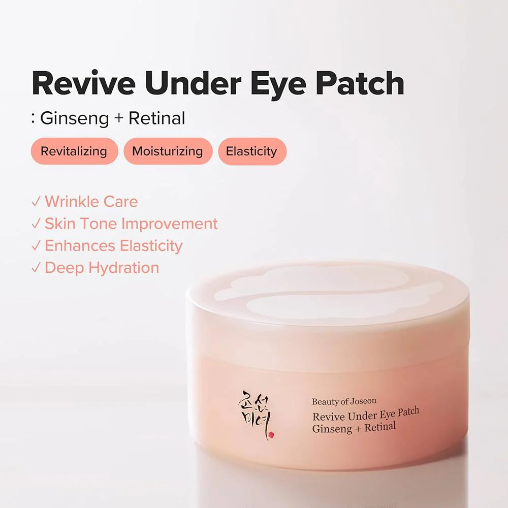 Beauty of Joseon Revive Under Eye Patch Ginseng + Retinal 60pcs — product image 2
