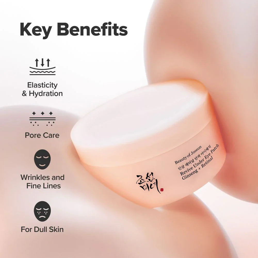 Beauty of Joseon Revive Under Eye Patch Ginseng + Retinal 60pcs — product image 3
