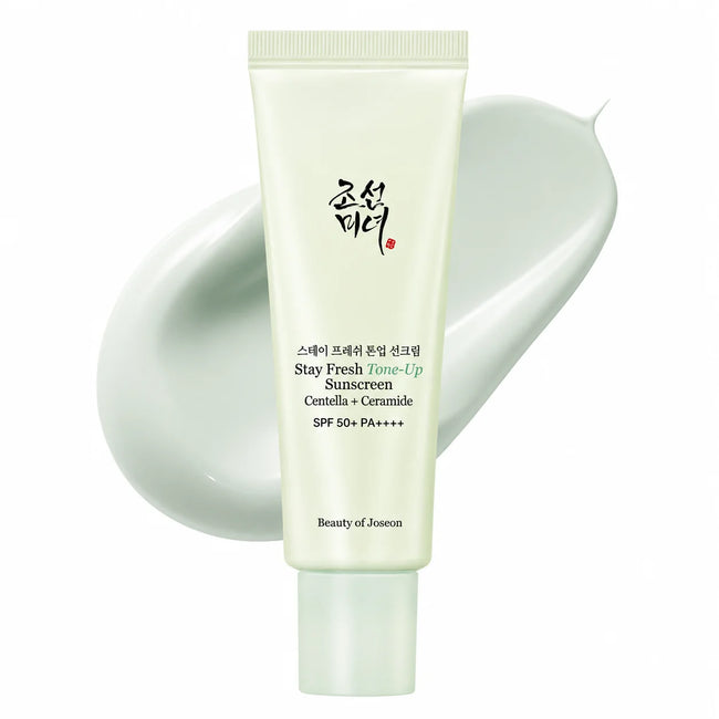 Beauty of Joseon Rester frais Corriger la couleur écran solaire SPF50 Vert 50 ml — Photo du produit 1