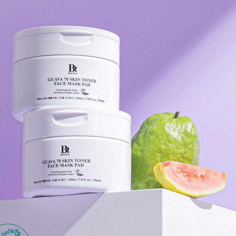 Benton Guava 70 Skin Toner Face Mask Pad 70pcs — product image 2