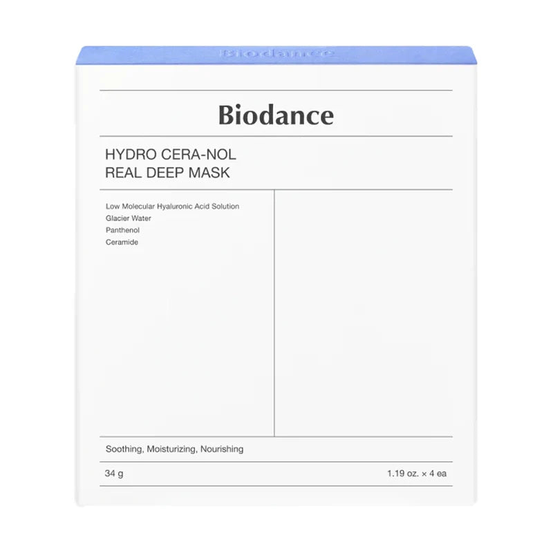 Biodance Hydro Cera Nol Real Deep Mask — 4 Masks