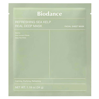Biodance Refreshing Sea Kelp Real Deep Mask — 1 Mask