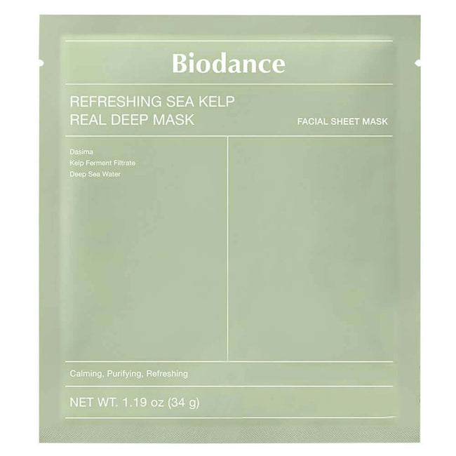 Biodance Refreshing Sea Kelp Real Deep Mask — 1 Mask
