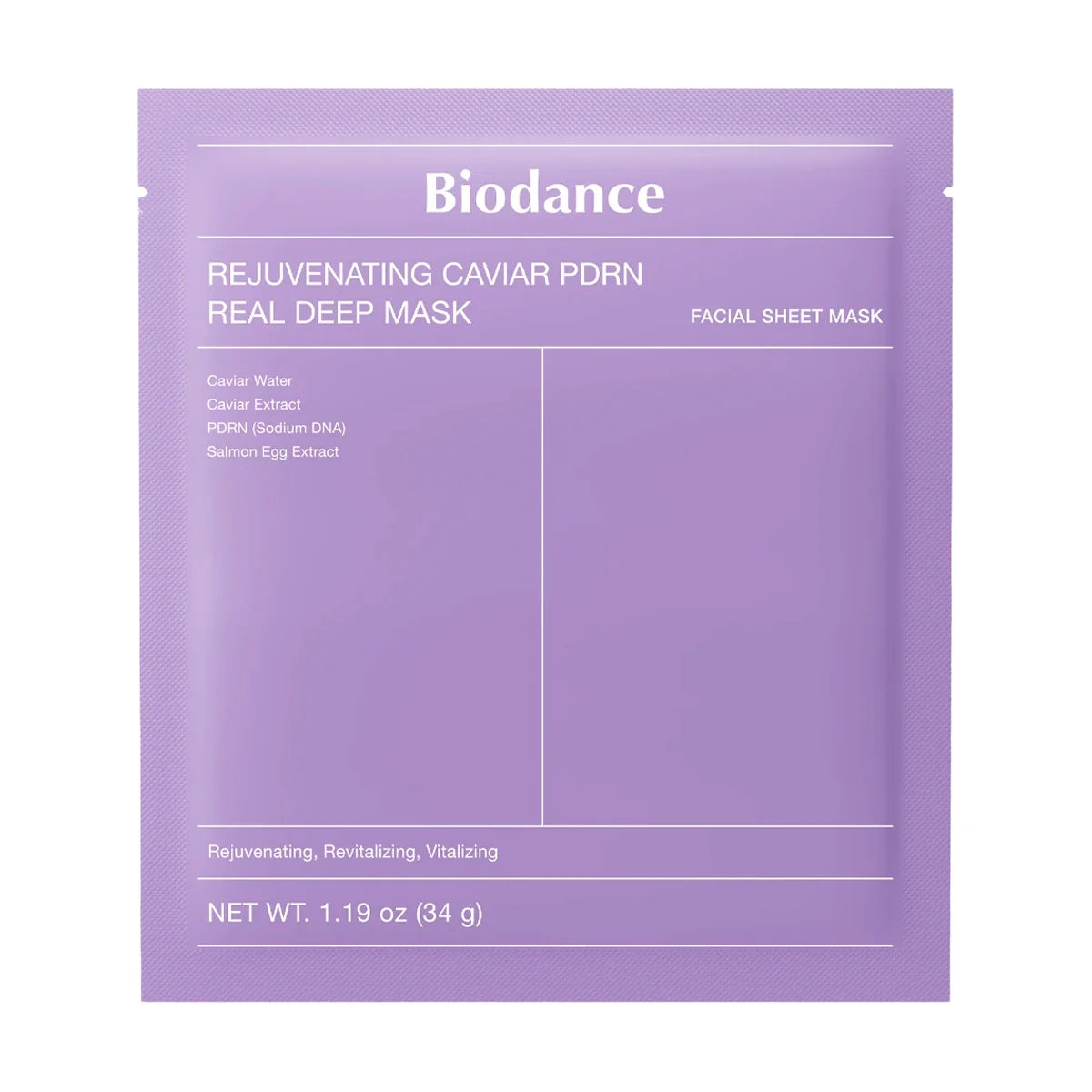 Biodance Rejuvenating Caviar PDRN Real Deep Mask — 1 Mask
